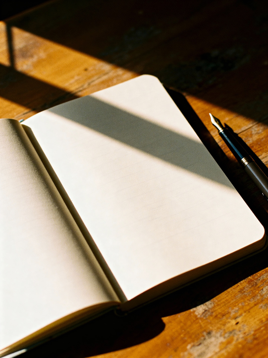 Low tide mirror of sky; two figures facing each other in gold light