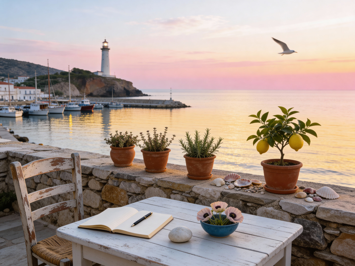 A view of the harbour